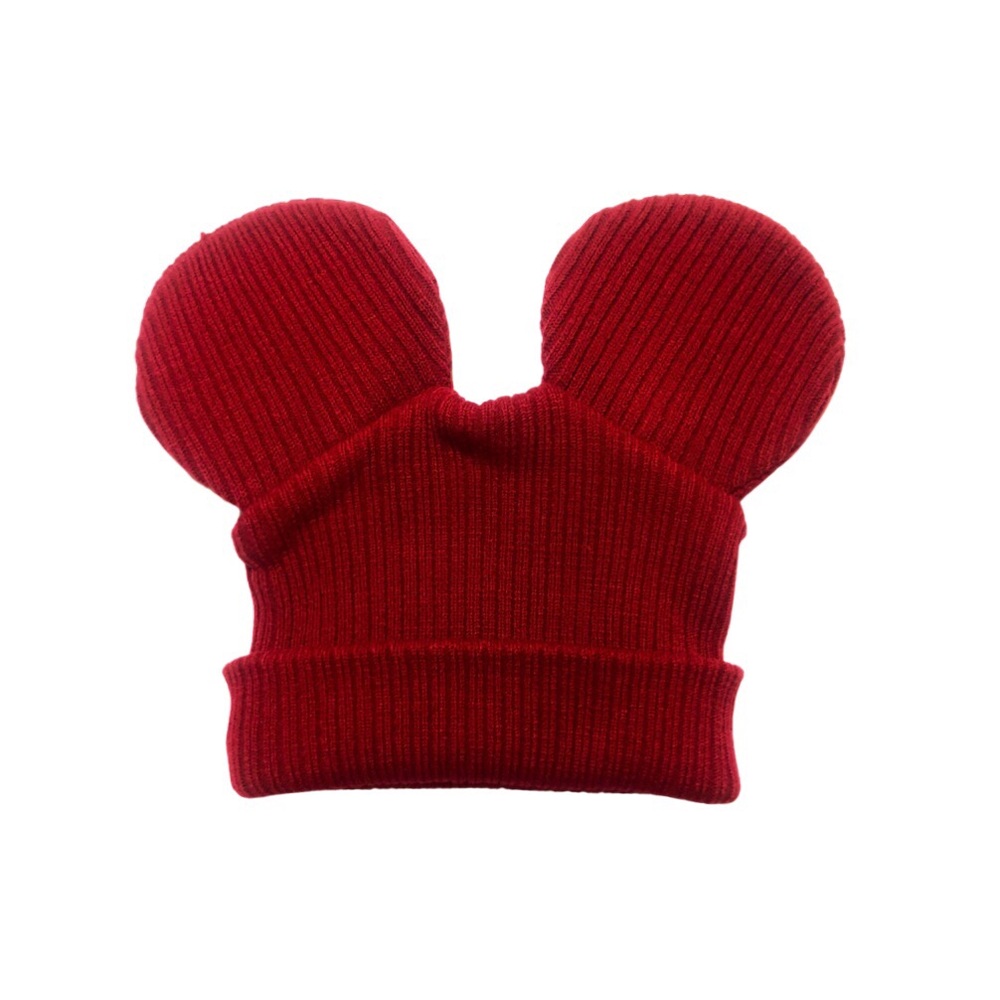 RED MOUSE EARS BEANIE